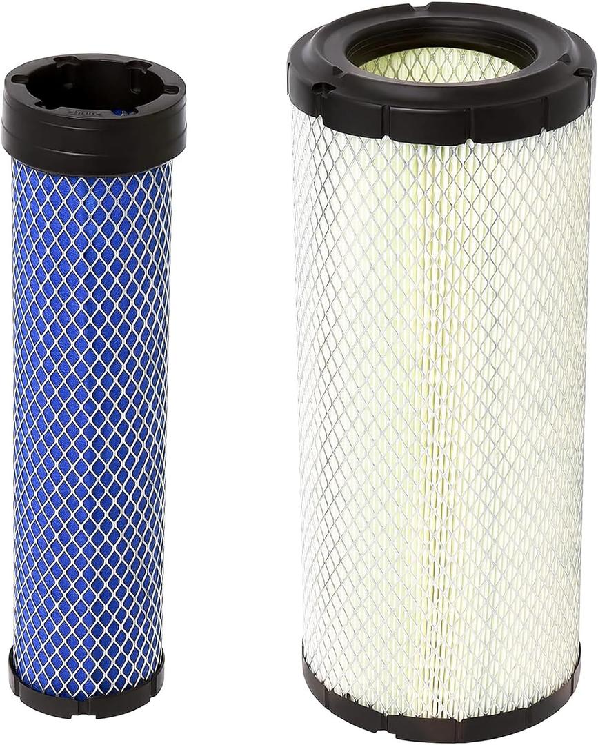 P822768 P822769 Air Filter Kit RE68048 RE68049 46489 46490 Compatible with John Deere 5103 5105 5200 5203 5205 5210 5300 5036D 110 3120 3203 3320 3520 3720 4105 3720 Tractor