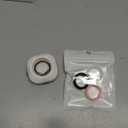 Oucscru Smart Ring for Women Men, Health Tracker with Heart Rate/Blood Oxygen/Blood Pressure/Sleep Monitoring/Step Counting, IP68 Waterproof Fitness Ring, No App Fees for iPhone & Android, Gold #12