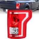 Boine Right Passenger Side Tail Light Compatible With 2015 2016 2017 Ford F150 F-150 Rear Light Brake Lamps - Bulb Included(Right Passenger Side)