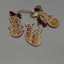 Drunk Gingerbread Man and Woman Beer  - Themed Naughty Gingerbread Christmas Ornaments (Keg Stand)