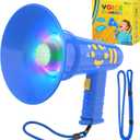 MEGUO Voice Changer for Kids,Mini Megaphone,Birthday Gift for Boys Girls Ages 3,4,5,6,7,8 - Boy Toys for 3-8+ Year Old - Noise Maker Prank Gift for Christmas,Easter,Halloween,Cool Gadgets (Blue)
