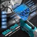 160PSI Cordless Tire Inflator Air Compressor Compatible With Makita 18V Battery, LIVOWALNY Portable Handheld Air Pump with Digital Pressure Gauge for Cars Motorcycles Bikes Sport Balls (No Battery)