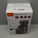 Oaomi Conical Burr Coffee Grinder, Stainless Steel Coffee Bean Grinder with 50 Grind Settings for Home Use, Touchscreen, Anti-static, 1-12 Cups for Espress, French Press & Drip Coffee(Black)