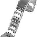 GM-2100 Mod Kit Quick Release Bracelet 316L Stainless Steel Strap Solid Metal Watchband for GBM-2100 GM-5600 Watch Part Replacement