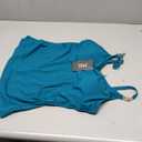 DACI Tankini Tops for Women - V Neck Tummy Control Bathing Suit Top Only No Bottom Medium