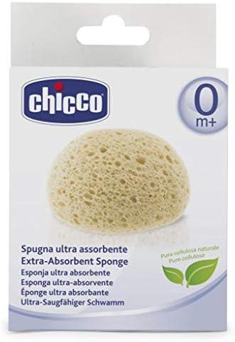 Chicco Ultra Absorbent Sponge, 0m+, Assorted Colours, 664.95 Cubic_Centimeters, 62g, 0, 1