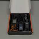 Dog Shock Collar 2 Dogs,4000FT with Flash Light for Night Walks, Dog Training Collar with Remote Control, E Collar with Adjustable Pitch Beep,Vibration and Shock,Rechargeable Waterproof Shock Collar