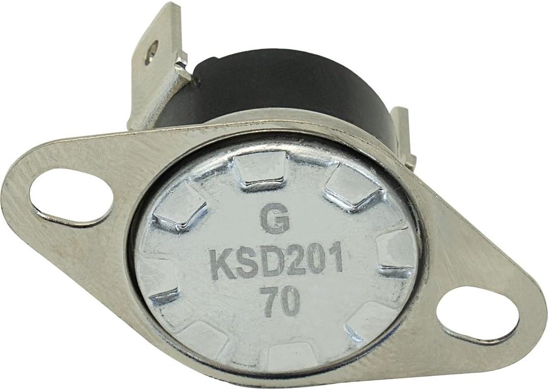 WB27X11213 Microwave Oven Fan Thermostat - Normally Open Switch Compatible with GE JVM/PVM/AVM Series Hotpoint RVM Haier HMV Replacements WB24X28950 WB27X10846 AP5791057