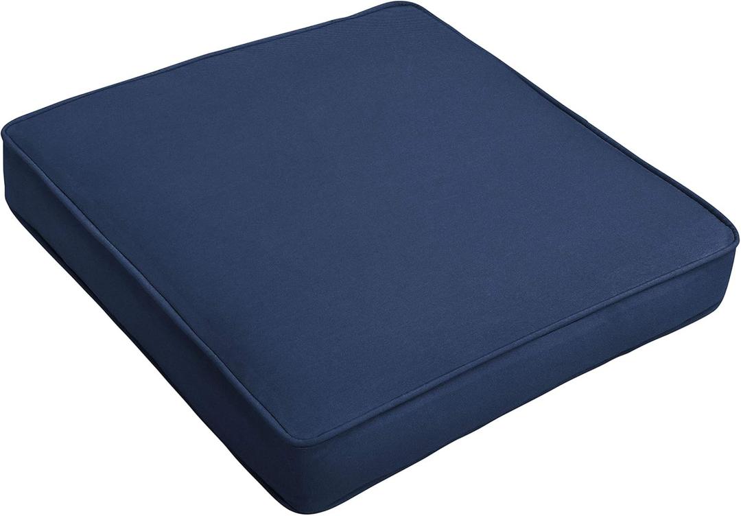 Chair cushion 1 pc, Navy, 26/26 inch