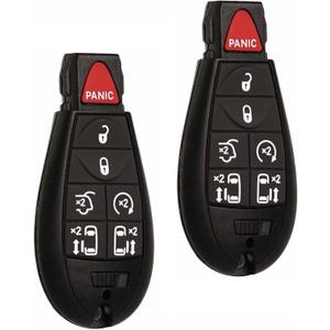 Keyless Entry Remote Control Key Fob FOBIK Replacement Fits for Dodge Grand Caravan 2008-2020 Chrysler Town Country Volkswagen Routan IYZ-C01C M3N5WY783X