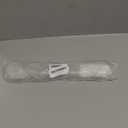 Gel Wrist Rest for Keyboard Clear Anti-Slip Mouse Pad Cute Ergonomic White Silicone Computer Wrist Rest Set for Keyboard Relieve Office Typing or Gaming Wrists Pain