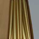 Pack of 10 Taper Candles, 10 Hours Time, Dripless, Smokeless, Paraffin Wax, with Cotton Wicks, 10 inches, Colorful, Birthday, Home Decor, Weddings, Valentines Day (10, Metallic Gold)
