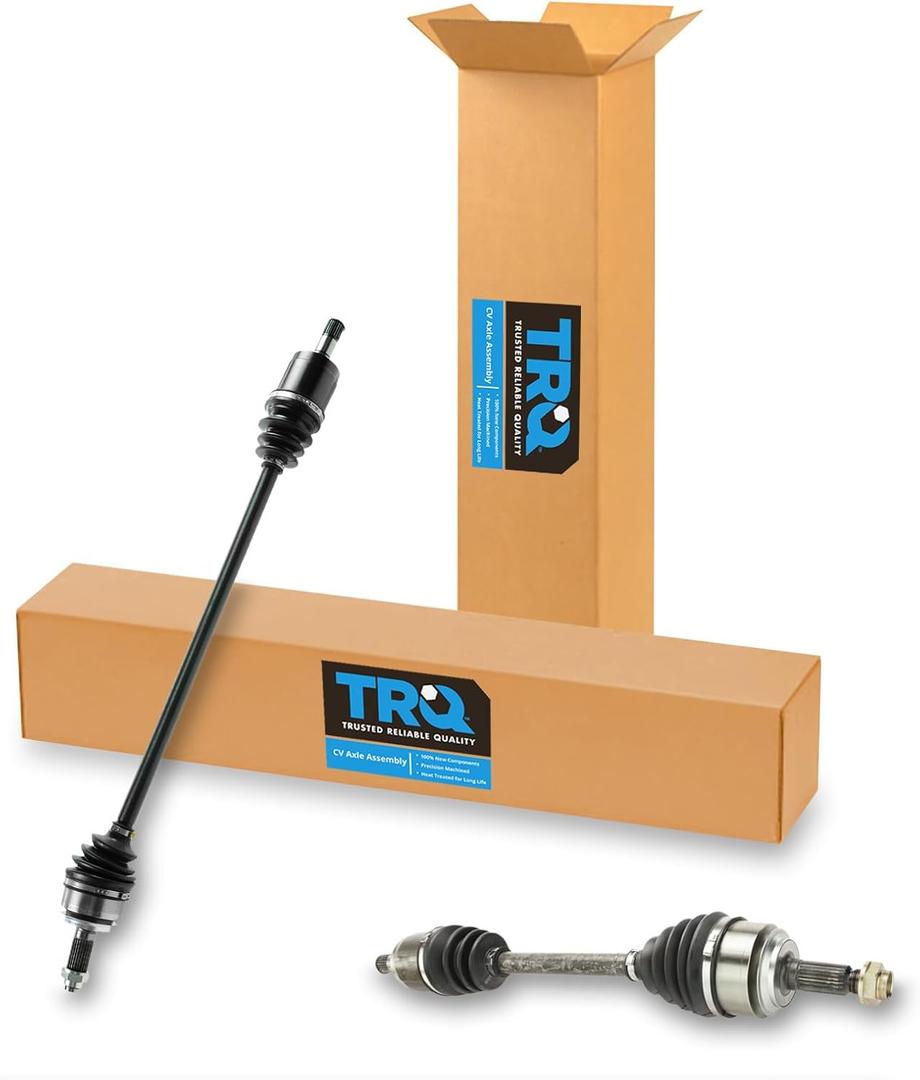 TRQ Front CV Axle Shaft Assembly Set Driver & Passenger Side Compatible with 2006-2015 Honda Civic