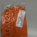 Seafolly Women's One Shoulder Bandeau Bikini Top Swimsuit (8, Sea Dive Mandarin)