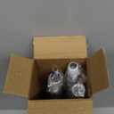 ENJOYBASICS No Drill Curtain Rods for Window 28 to 47 Inches, 5/8 Inch Diameter Renter Friendly Drapery Rod with Adhesive Brackets without Drilling, Adjustable from 27 to 52 Inches, White