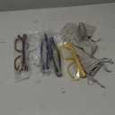 Eyekepper 5-pack Oversized Reading Glasses Square Large Frame Readers for Men and Women +1.00