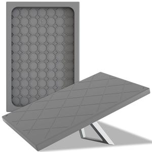 Gen 3 Satellite Dish Protective Cover Case, Heavy-Duty Silicone Dish Protector, Waterproof & Impact Resistant Against Hail, Rocks and Sand, All-Weather Outdoor Protection, Gray