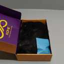 KOME Black Synthetic Lace Front Wig,134 HD Lace Layered Wave Glueless Wigs for Women Daily Use 26IN