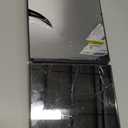 JUSRON 360 Viewing Angle Self Hair Cutting Mirror, Clear Anti-Fog HD Glass (Black Without LED with Accessories)
