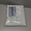 NICETOWN Room Darkening Drape for Nursery - (120 inches Width by 84 inches Length, Greyish White, Sold Individually) Light Blocking Curtain Panel for Bedroom, Soft Fabric Window Treatment