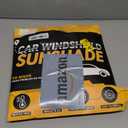 Custom Sunshade for Santa Fe Windshield Sun Shade for 2026 2025-2019 Hyundai Santa Fe, SE, SEL, SEL Plus, Limited, Ultimate Accessories Heat Insulation Cooling Front Window Cover for Windshield