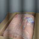 4 Piece Luggage Set PP Hardshell, Expandable Suitcase Set (20/24/28) with 14" Cosmetic Case, Lightweight Spinner Wheels with TSA Lock, Detachable Wheels for Nesting Storage (Pink)