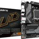 GIGABYTE B650M DS3H AMD AM5 mATX Motherboard, Support Ryzen 9000/8000/7000 Series, DDR5, 6+2+1 Power Phase, 2X M.2, PCIe 4.0, USB-C 3.2 Gen 2, 2.5GbE, EZ-Latch, Q-Flash, RGB Fusion