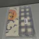 Vesici Buffalo Plaid Thanksgiving Placemats Set of 4, Double Sided 12 x 18 Inch Thanksgiving Placemats Set for Table Decorations Pumpkin Ghost(Pumpkin)