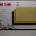6 Pack 47.2"x23.6" Acoustic Panels, Sound Absorbing Panels, White