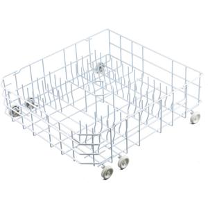 WD28X31819 WD28X10284 Lower Dishwasher Rack Replacement Parts for GE Lower Dish Rack Dishwasher Roller Wheels GE GSD2100V55BB GSD2100V70BB GSD2100V55WW Built-In Bottom Dishrack Assembly 1 Pcs