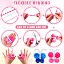 Yunsailing 1800 Pcs Pipe Cleaners 6 mm x 12 Inch Chenille Stems Pipe Cleaners Craft Supplies Art Supplies Adults DIY Creative Decorations Creative DIY Projects Decorations (Stylish Color)