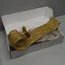 Gold Candle Sconces - Metal Wall Candle Holders for Living Rooms hallways Decorative Set of 2