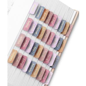 Mr. Pen- Bible Tabs, 75 Tabs, Honeycomb Hues, Gold Embossed Lettering, Laminated Bible Tabs for Women and Men, Bible Tabs for Study Bible Index Tabs, Bible Book Tabs, Bible Labels Tabs