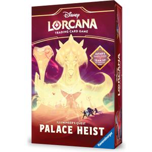 Ravensburger Disney Lorcana TCG: Illumineers Quest  Palace Heist | Cooperative Adventure Against Jafar | Solo or Team Play| Includes Exclusive Cards & Playmat | Ages 8+