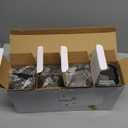 Lichamp LED Camping Lantern, Battery Powered LED Lights Camping Essentials, Portable Lanterns Flishlights for Emergency, Hurricanes, Outdoor Hiking, Power Outages, Survival Gear and Home Use, 4 Pack