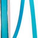 Reliant Ribbon Grosgrain Texture Ribbon, 3/8 Inch X 100 Yards, Turquoise