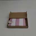 Beach Bags For Women - Large Beach Bags with Zipper Waterproof Sandproof Swim Pool Beach Bag (Light Pink Stripes)