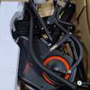 Sunny Health & Fitness Cardio Climber Stepping Elliptical Exercise Machine for Home with 8 Levels of Magnetic Resistance, Performance Monitor, Full Body Workout (Black)