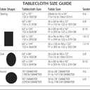 Newbridge Fancy Metallic Snowflake Christmas Fabric Tablecloth, 60 x 144 Inch Rectangle, Navy Silver, No-Iron Soil Resistant Sparkling Snowflakes Woven Holiday Table Cover