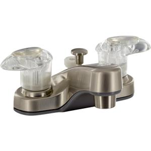 VALTERRA Phoenix Faucets PF222441 Catalina Two-Handle 4" Bathroom Diverter Faucet with 2" Spout - Brushed Nickel