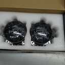 LED Motorcycle Fog Lights Assembly for Honda Gold Wing Goldwing GL1800 2001-2010 2012-2017 Driving Lamps Accessories (Black)