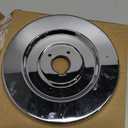 Shower Faucet Cover Plate Escutcheon Replacement for Moen 16090, Shower Handle Cover Plate for One-Handle Tub and Shower Faucets (Chrome)