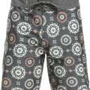 Quiksilver Mens Hempstretch 19" Boardshort (30, Scallop/Tarmac)