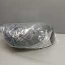 Heated Blanket Electric Blanket Throw, Buzzkick 2025 Upgraded 50x60in Dual-Spiral Heated Throw Blanket 10 Hours Auto-Off 8 Heat Levels Over-Heat Protection Soft Flannel Machine Washable for Gift(Grey)