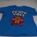 Potatoes I Love Potatoes Funny Potato Lover Potato Vibes T-Shirt (XXL, Sapphire Blue)