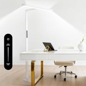 60W LED Floor Lamp for Reading, 4800LM Dimmable, 73" White