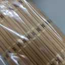 Cordless Bamboo Roman Shades, Light Filtering Bamboo Blinds Shades for Indoor Windows, UV Protection Roll Up Blinds for Home, Office, 34" W x 64" H, Natural