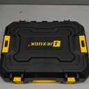 1500Nm Impact Wrench, 1/2" 1107ft-lbs Cordless Impact Gun with 2 x 4.0Ah Battery, 21V High Torque Power Impact Driver with 6 Sockets,Pistola Llave De Impacto for Truck RV Car Heavy Construction