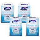 PURELL Cottony Soft Hand Sanitizing Wipes Clean Scent, 24 Individually Wrapped Wipes (Pack of 4 Boxes) - 9029-04-CMR