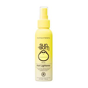 Sun Bum Hair Lightener Spray - For Blonde to Medium Brown Hair Types - UV Protecting - Enriched with Pineapple and Meyer Lemon - Vegan - 4 oz
